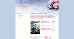 Desktop Screenshot of happyfeetspa.com
